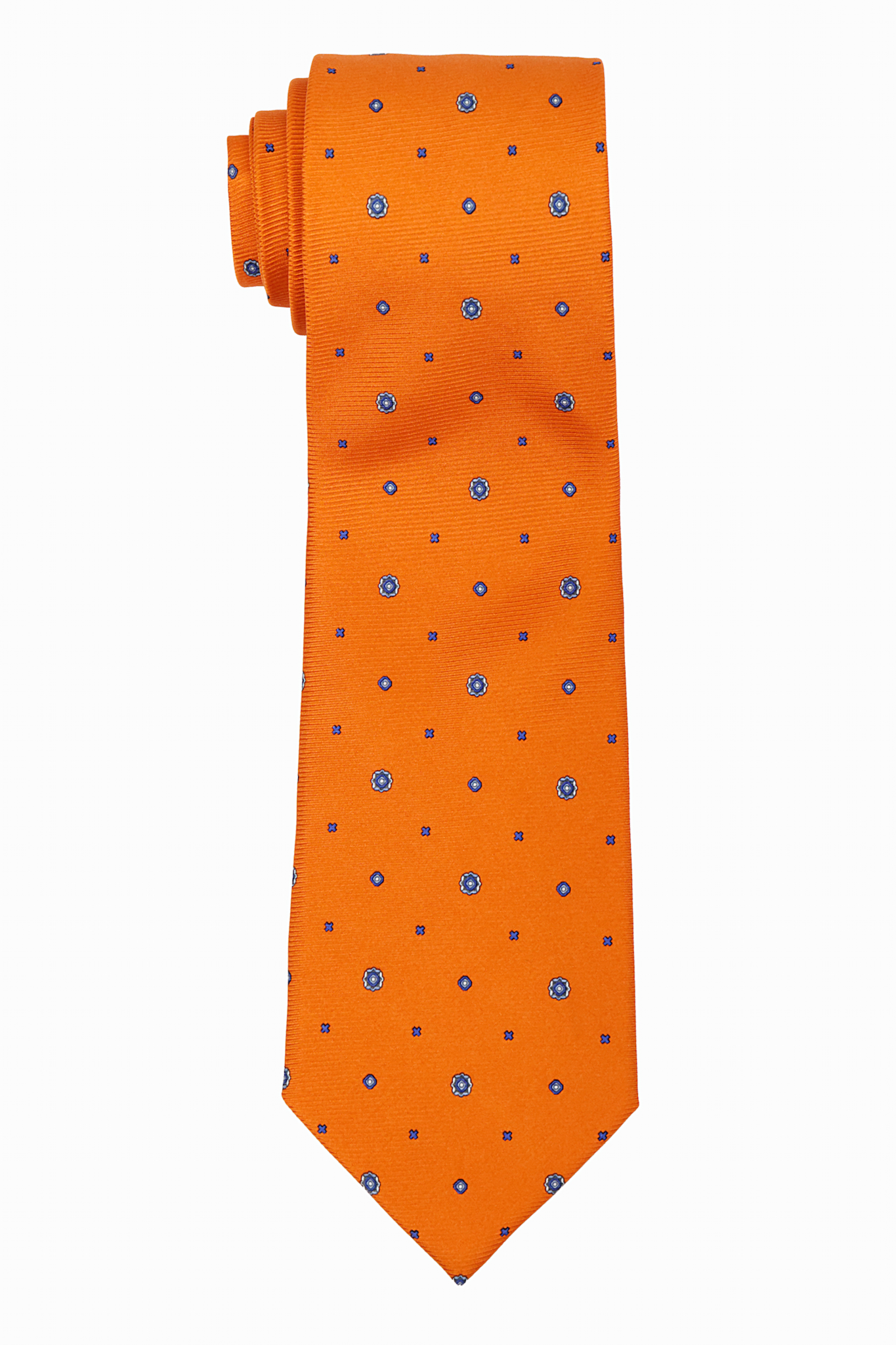 Cravatta In Seta Orange - Fordi